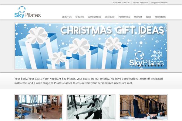 Creativo theme site design template sample