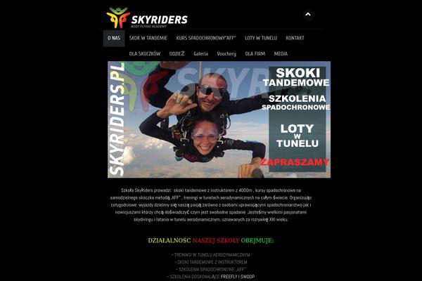 Pacifico theme site design template sample