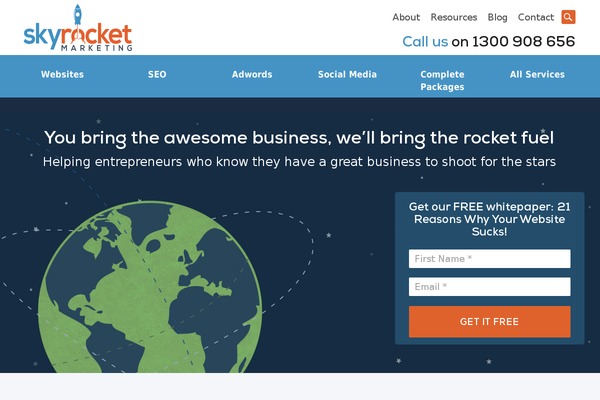 skyrocketmarketing.com.au site used Reverie