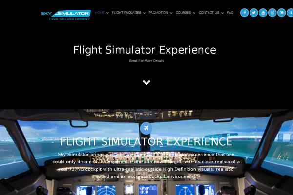 Epix theme site design template sample