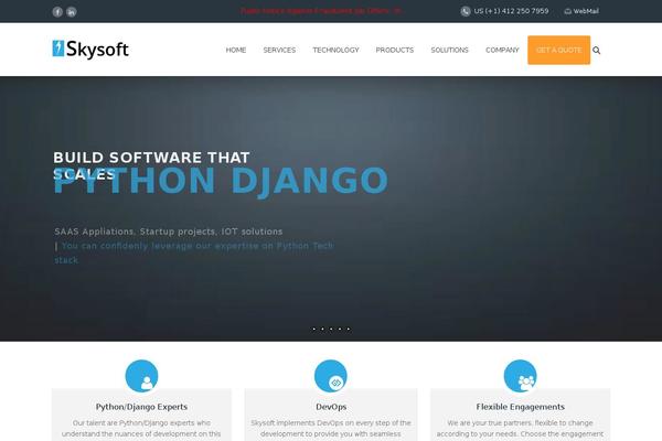 Arkahost theme site design template sample