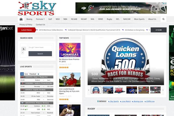 Goodnews 5.5 theme site design template sample