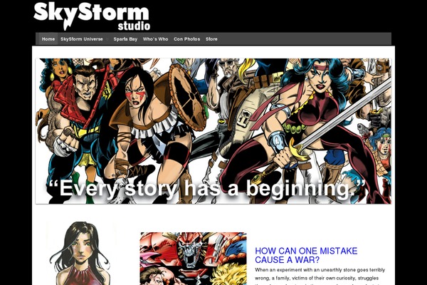 Site using Comic Easel plugin