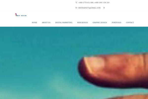 Hostingpress theme site design template sample