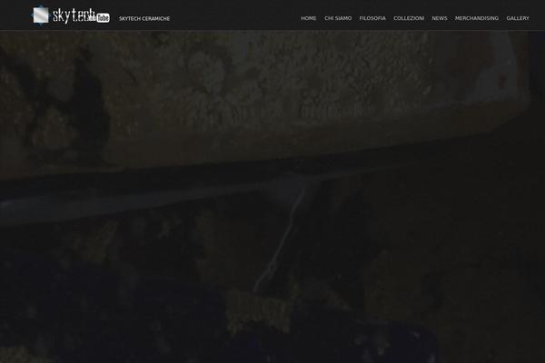 Visia theme site design template sample