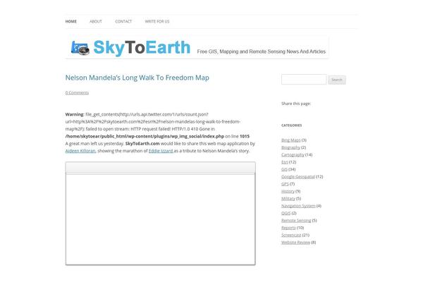 Site using InfoBar Top Notification plugin