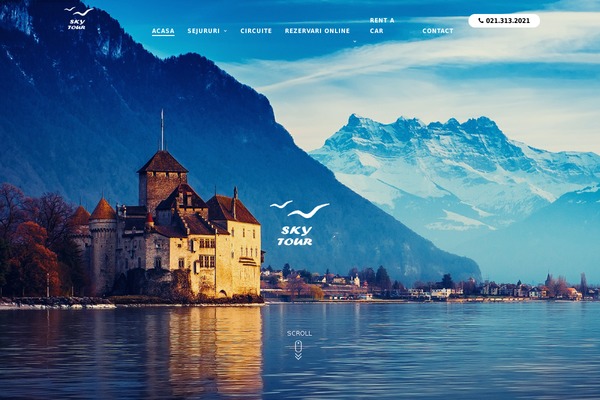 Altair theme site design template sample