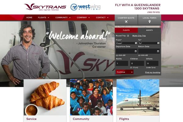 skytrans.com.au site used Bonsaimedia