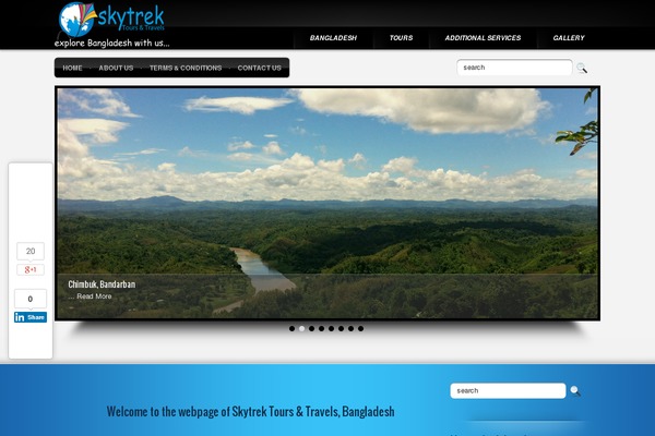 skytrekbd.com site used Sportblog