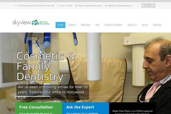 skyviewmedical.com site used Skyview