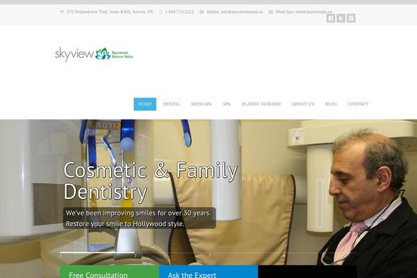 skyviewspa.ca site used Skyview