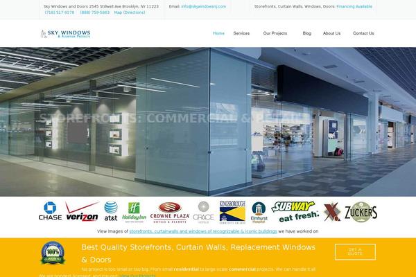 Construction-child theme site design template sample