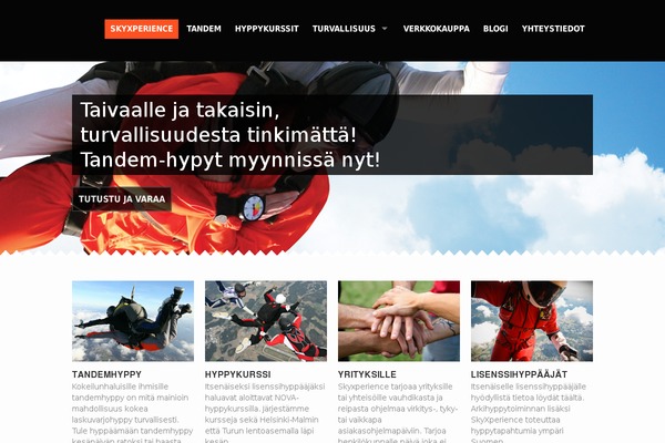 Action theme site design template sample
