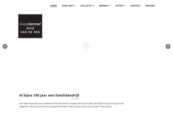 Jupiter theme site design template sample