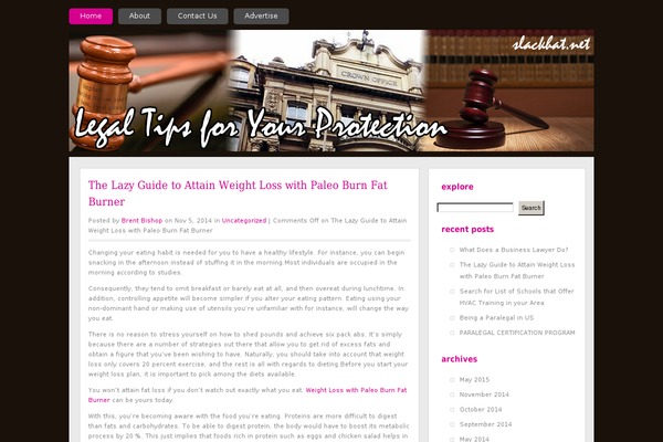 Quadro theme site design template sample