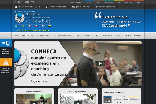 SLA theme websites examples