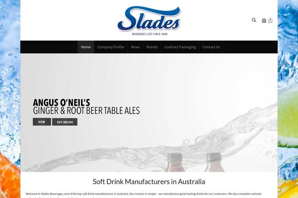 Atelier theme site design template sample