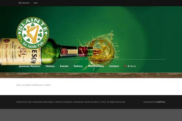 slaintepubnc.com site used Slainte