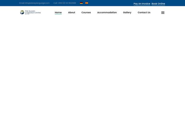 Academist theme site design template sample