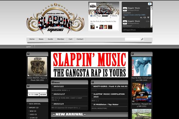 Site using WordPress Content Slide plugin