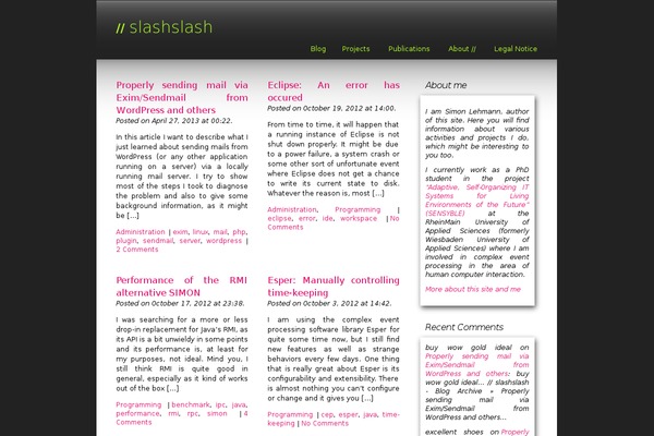 Site using Hyphenator plugin