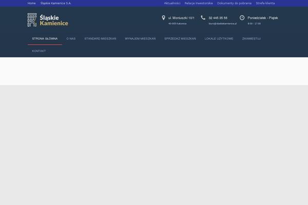 Ratio theme site design template sample