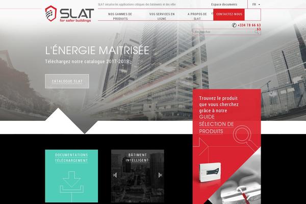 slat theme websites examples