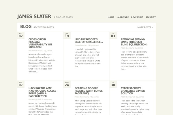 Flexible theme site design template sample