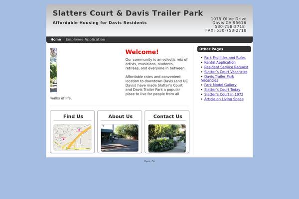 Smallbiz theme site design template sample