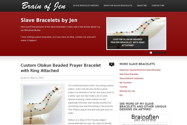 Thesis 1.8.5 theme site design template sample