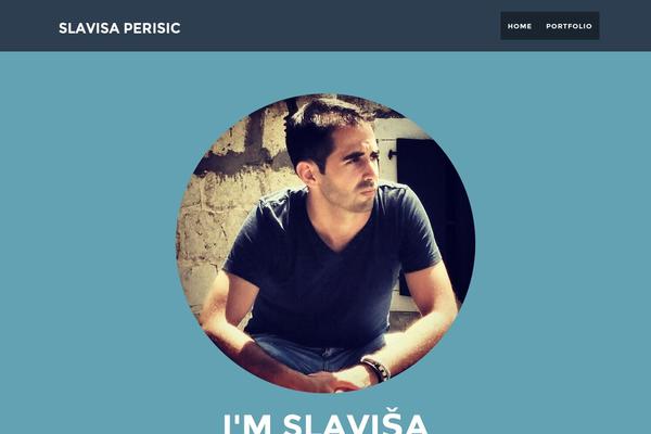 Ta-portfolio theme site design template sample