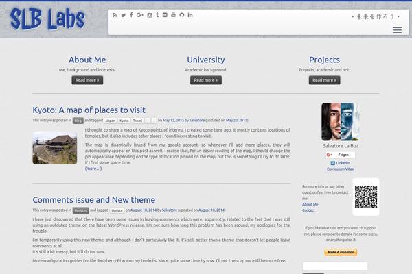 Site using Comments Evolved for WordPress plugin