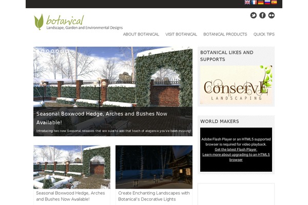 Site using Flickr Me plugin