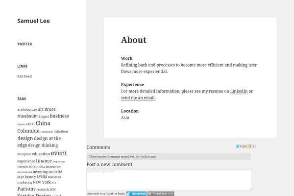 Site using IntenseDebate Comments plugin