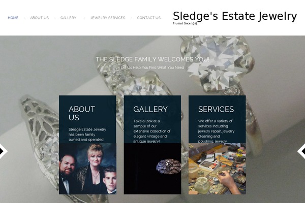 Parker theme site design template sample