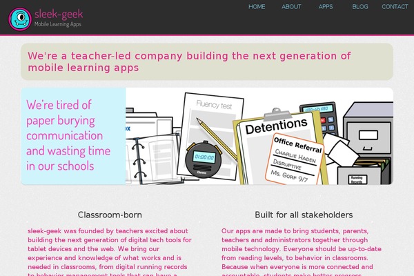 Gridiculous theme site design template sample