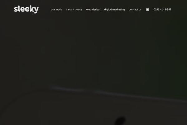 sleeky.co.uk site used Sleeky