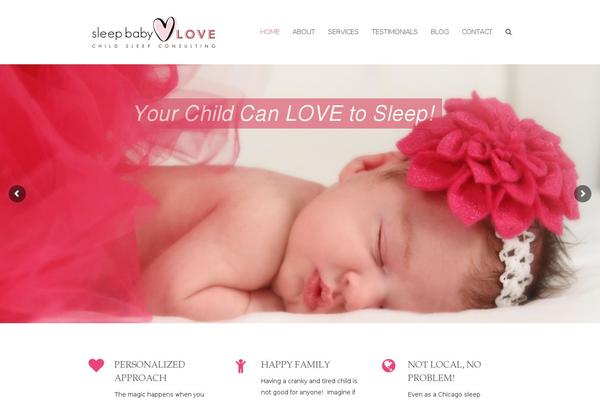 Total theme site design template sample