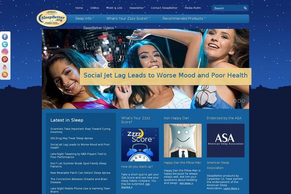 sleep WordPress theme, websites list used sleep theme sleep theme websites examples