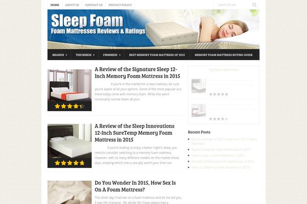 Splash theme site design template sample