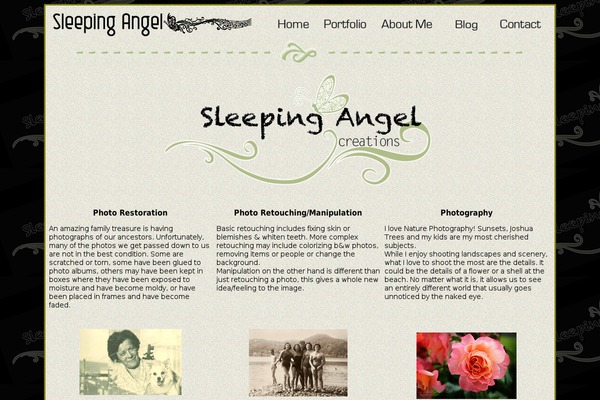 Tempera theme site design template sample