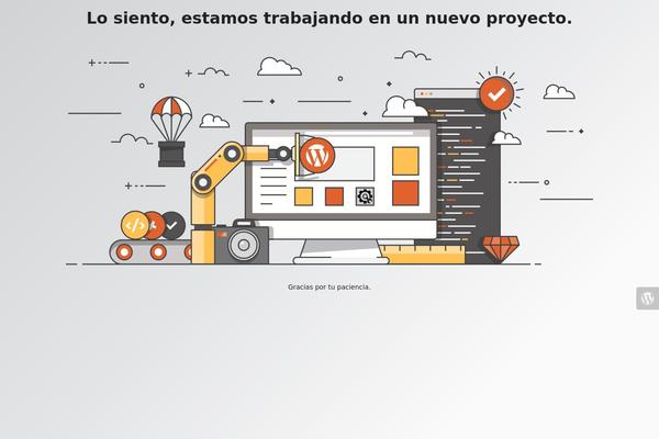 Büro theme site design template sample