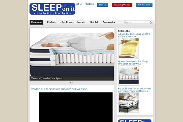 sleeponit.com site used Hes-framework