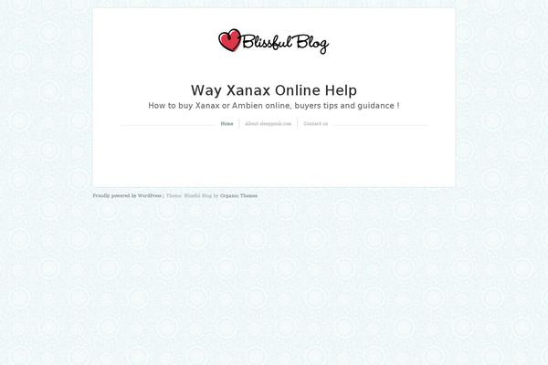 Blissful-blog-wpcom theme site design template sample
