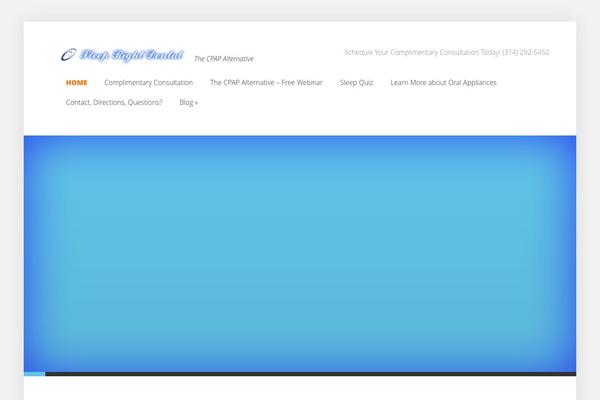 Foxy theme site design template sample