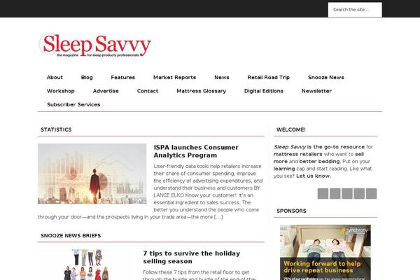 Magazine Pro theme site design template sample