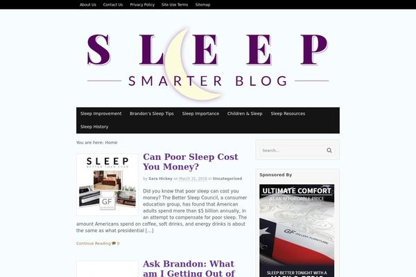 sleepsmarter.com site used Canvas