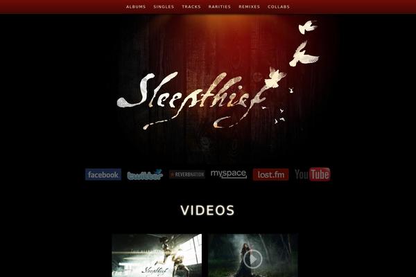 Thesis 1.8.4 theme site design template sample