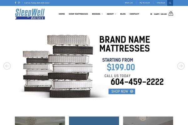 Magnium theme site design template sample