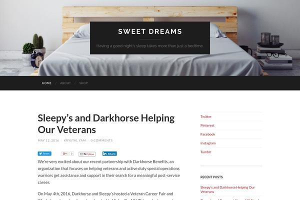 sleepysblog.com site used The Huxley